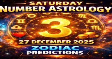 Saturday Number Astrology: 27 December 2025 Predictions for All Zodiac Signs