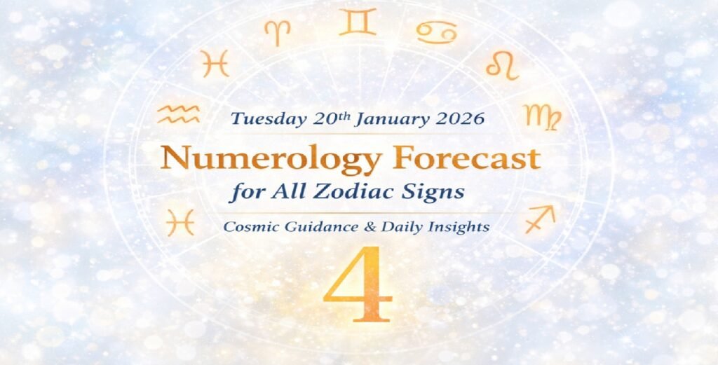 Tuesday Numerology Energy 20-01-2026: One Powerful Number Changing All Zodiac Signs