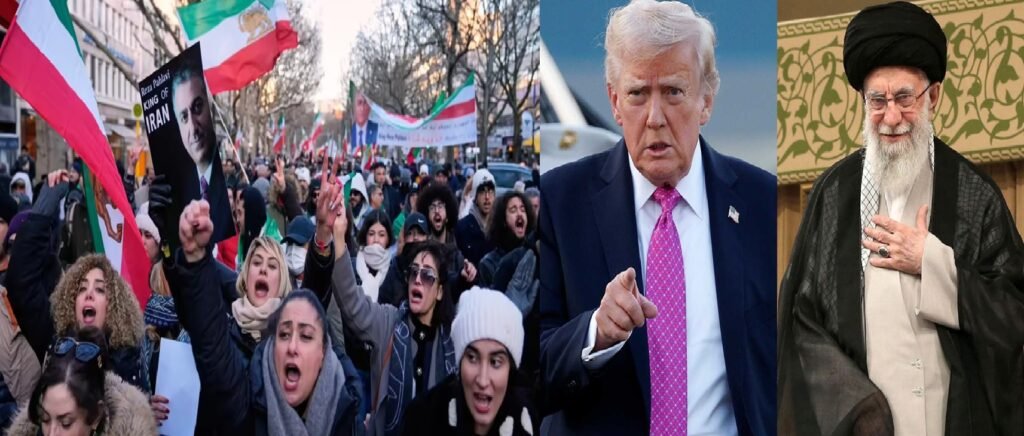 US–Iran Tensions Explode as Trump Warns of ‘Very Strong Action’ Amid Mass Protests
