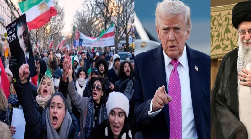 US–Iran Tensions Explode as Trump Warns of ‘Very Strong Action’ Amid Mass Protests