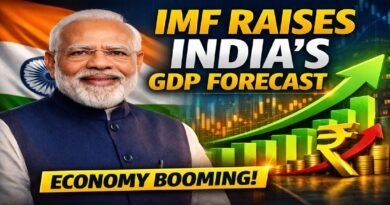IMF Raises India’s GDP Growth Forecast, Citing Strong Domestic Demand and Economic Resilience