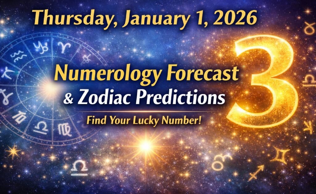Thursday - January 1, 2026: Numerology Predictions for All Zodiac Signs