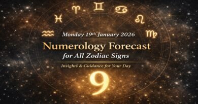 Numerology Forecast for All Zodiac Signs on Monday, 19th January 2026 — Energy Outlook & Success Guidance