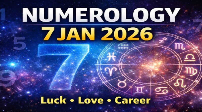 Numerology Horoscope for All Zodiac Signs: Wednesday, 7 January 2026