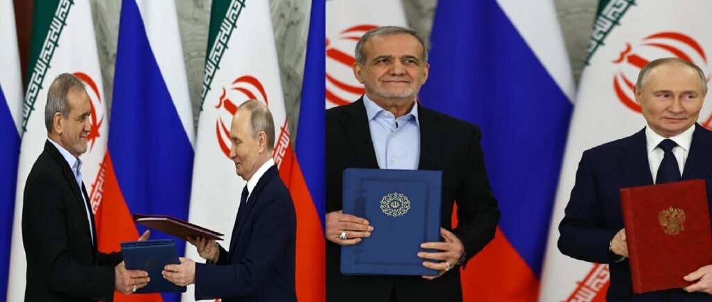 Russia and Iran Seal 20-Year Strategic Pact, Redrawing Global Power Lines