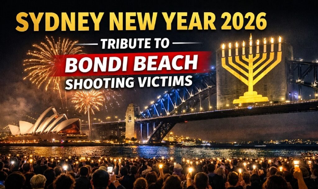 Sydney New Year 2026 Celebrations Include Tributes to Bondi Beach Mass Shooting Victims