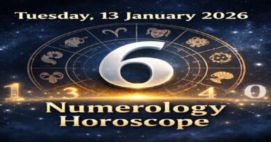 Tuesday - 13 January 2026 Numerology Horoscope: What the Powerful Number 6 Means for All Zodiac Signs