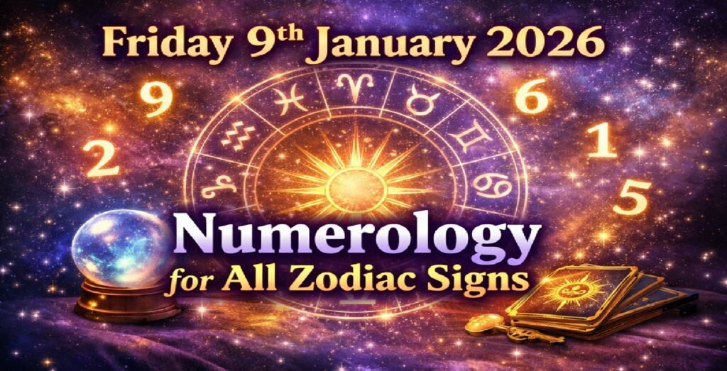 Friday 9th January 2026 Numerology Forecast: Insights for All Zodiac Signs