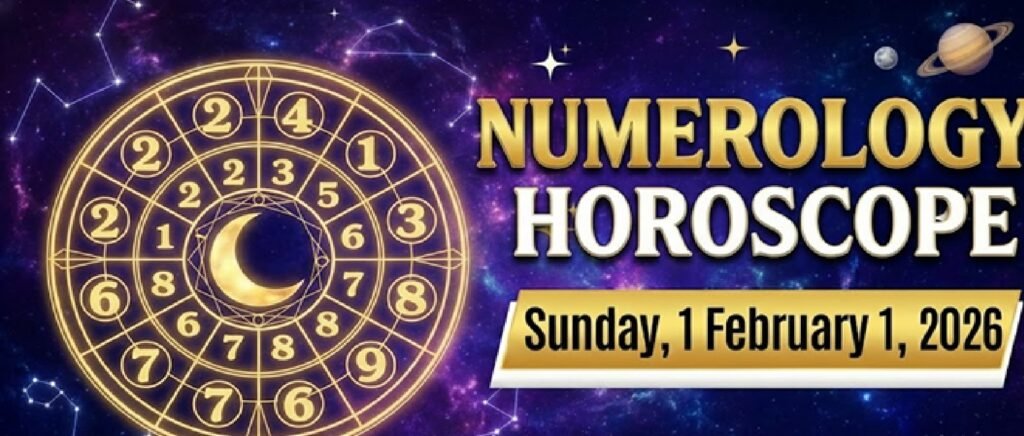 Zodiac Numerology Today: Daily Guidance for 1 February 2026