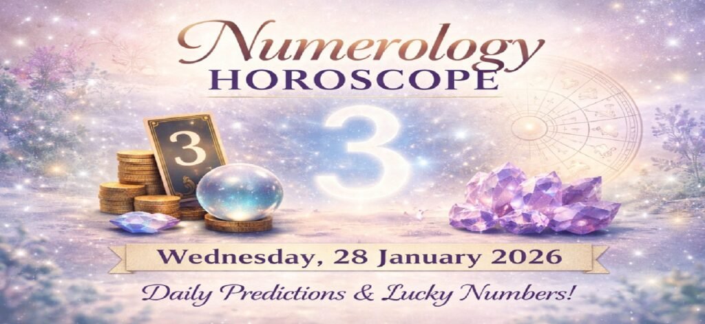 Numerology Horoscope for Wednesday, 28 January 2026: Daily Number Predictions for All Zodiac Signs