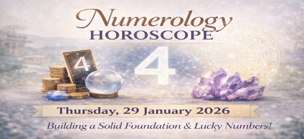 Numerology Horoscope for Thursday, 29 January 2026: Daily Number Predictions for All Zodiac Signs