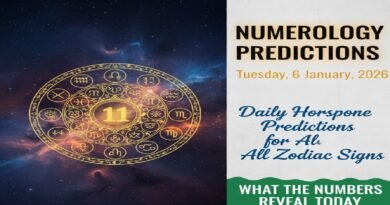 Tuesday - 6 January 2026 Numerology Predictions for All Zodiac Signs: What the Numbers Reveal Today