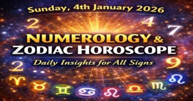 Sunday 4th January 2026 Numerology: Daily Insights for All Zodiac Signs