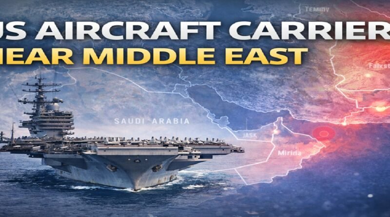 US Deploys USS Abraham Lincoln Near Middle East Amid Rising Tensions