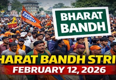 India Witnesses Nationwide Bharat Bandh Strike Over Labour Laws