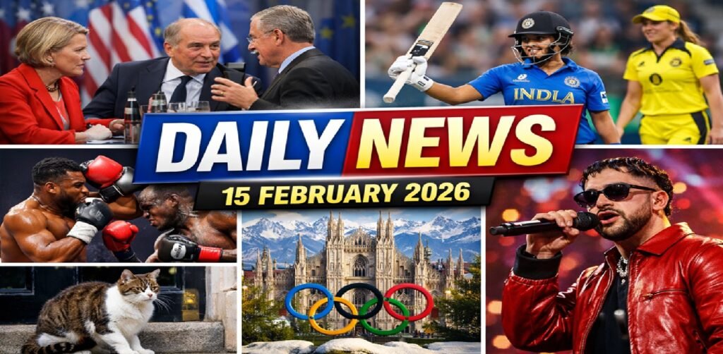 Daily World News Digest — 15 February 2026