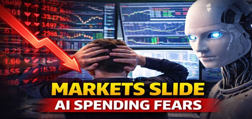 Global Markets Slide as AI Spending Fears Rattle Investors