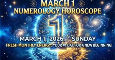Numerology Horoscope Today: March 1, 2026, Sunday – Powerful Monthly Energy & Lucky Numbers for All Zodiac Signs Numerology Horoscope Today: March 1, 2026, Sunday – Powerful Monthly Energy & Lucky Numbers for All Zodiac Signs