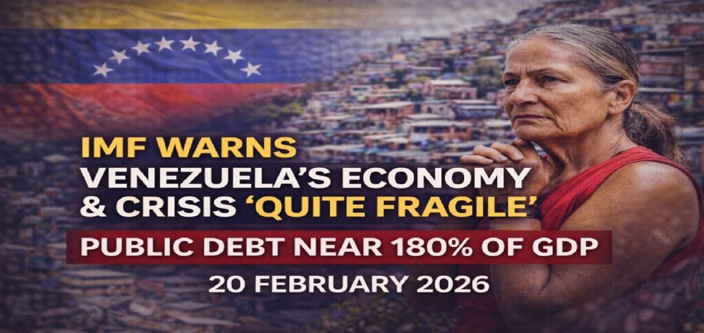 IMF Warns Venezuela’s Economy and Humanitarian Situation Remain “Quite Fragile”