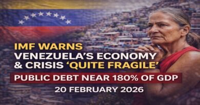 IMF Warns Venezuela’s Economy and Humanitarian Situation Remain “Quite Fragile”