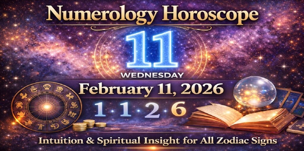 Numerology Horoscope for Wednesday - February 11, 2026: Master Number 11 Awakens Intuition and Spiritual Insight
