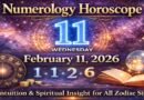 Numerology Horoscope for Wednesday - February 11, 2026: Master Number 11 Awakens Intuition and Spiritual Insight