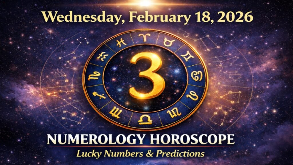 Effective Daily Predictions & Fortunate Numbers for Every Zodiac Sign: February 18, 2026, Wednesday Numerology Horoscope