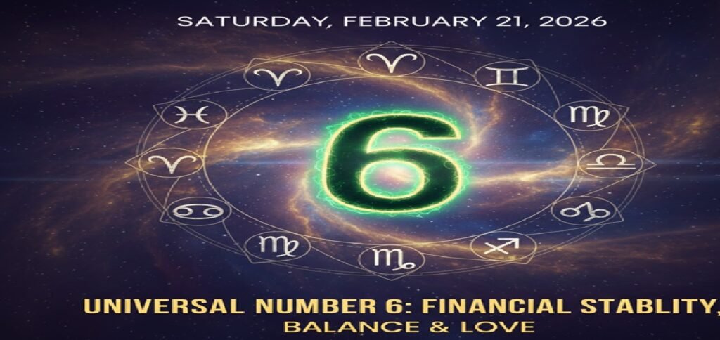 February 21, 2026, Saturday Numerology Horoscope: Strong Universal Number 6 Energy for Financial Stability, Balance, and Love