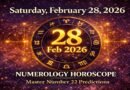 Numerology Horoscope Today: Saturday, February 28, 2026 – Lucky Numbers & Powerful Predictions for All Zodiac Signs