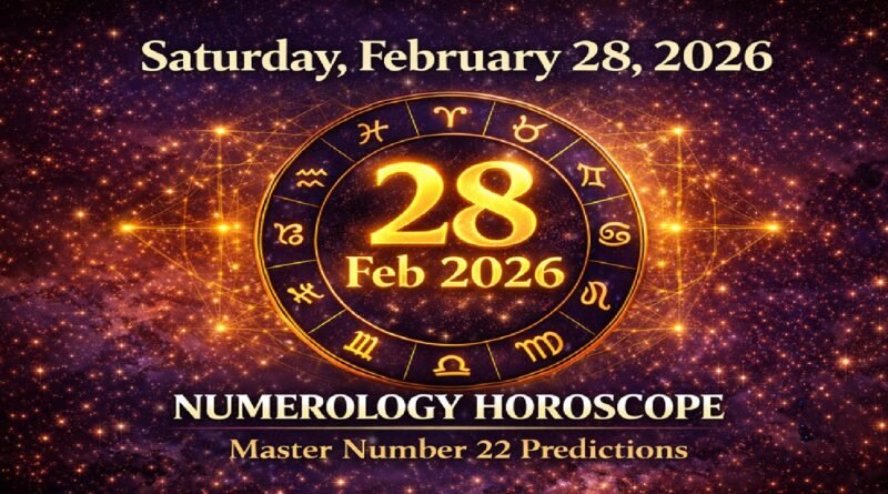 Numerology Horoscope Today: Saturday, February 28, 2026 – Lucky Numbers & Powerful Predictions for All Zodiac Signs