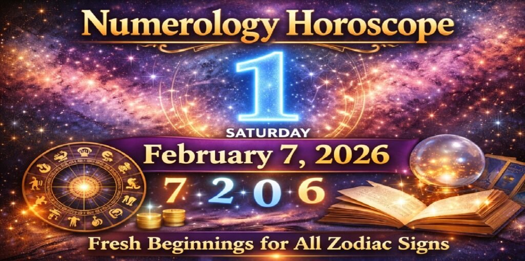 Numerology Horoscope for Saturday, February 7, 2026: Powerful Number 1 Energy Sparks Fresh Beginnings