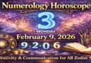 Numerology Horoscope for Monday - February 9, 2026: Number 3 Energy Sparks Creativity and Communication