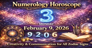 Numerology Horoscope for Monday - February 9, 2026: Number 3 Energy Sparks Creativity and Communication