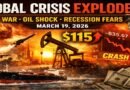 World on Edge: Iran War Triggers Oil Surge, Market Crash & Global Panic