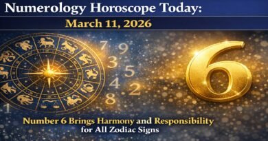 Numerology Horoscope Today: March 11, 2026 – Number 6 Brings Harmony and Responsibility for All Zodiac Signs