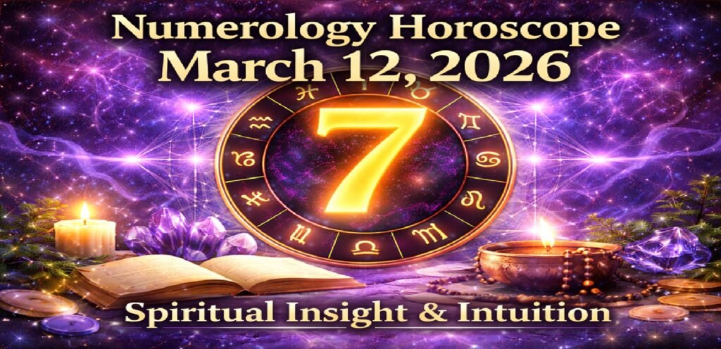 Numerology Horoscope Today: March 12, 2026 – Number 7 Inspires Spiritual Insight and Deep Reflection