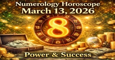 Numerology Horoscope Today: March 13, 2026 – Number 8 Brings Power, Success, and Financial Opportunities