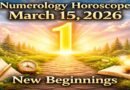 Numerology Horoscope Today: March 15, 2026 – Number 1 Sparks New Beginnings and Fresh Opportunities