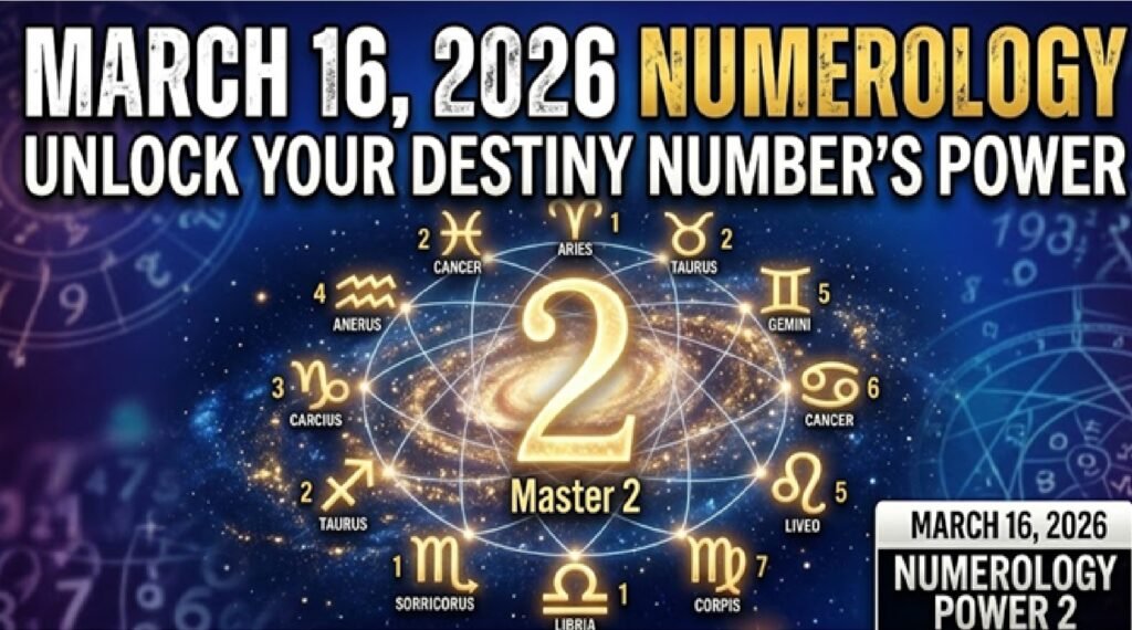 Numerology Predictions March 16, 2026: Daily Lucky Numbers for All Zodiacs