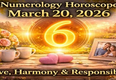 Numerology Horoscope Today: March 20, 2026 – Number 6 Brings Love, Harmony, and Responsibility