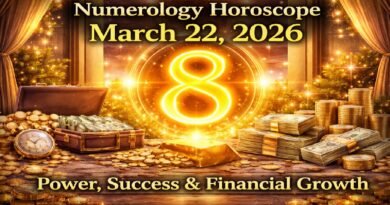 Numerology Horoscope Today: March 22, 2026 – Number 8 Brings Power, Success, and Financial Growth