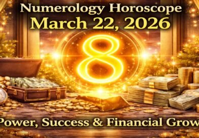 Numerology Horoscope Today: March 22, 2026 – Number 8 Brings Power, Success, and Financial Growth