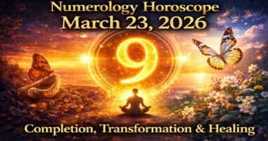 Numerology Horoscope Today: March 23, 2026 – Number 9 Brings Completion, Transformation, and Emotional Healing