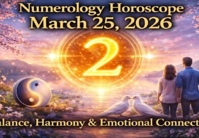 Numerology Horoscope Today: March 25, 2026 – Number 2 Brings Balance, Harmony & Emotional Connections