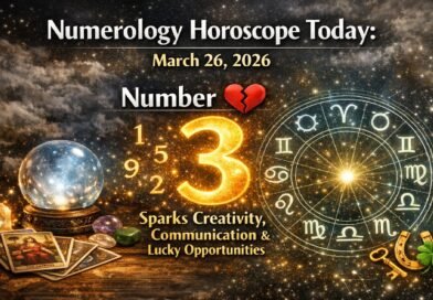 Numerology Horoscope Today: March 26, 2026 – Number 3 Sparks Creativity, Communication & Lucky Opportunities