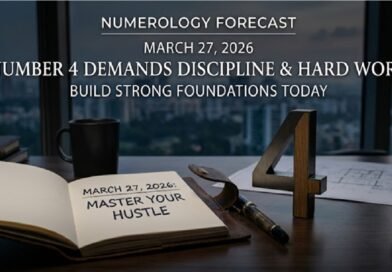 Master Your Hustle: Why March 27th’s Number 4 Energy is Your Secret Weapon for Success