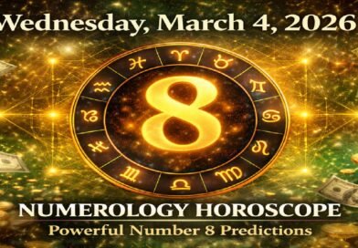 Numerology Horoscope Today: March 4, 2026, Wednesday – Powerful Number 8 Energy Brings Career & Money Shifts