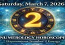 Numerology Horoscope Today: March 7, 2026 – Powerful Number 2 Energy Influences All Zodiac Signs