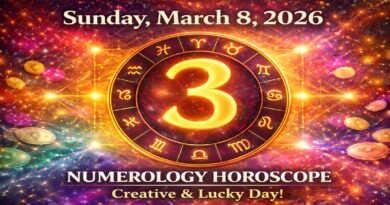 Numerology Horoscope Today: March 8, 2026 – Powerful Number 3 Energy Brings Creativity and Opportunities for All Zodiac Signs