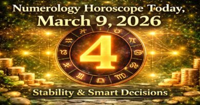 Numerology Horoscope Today: March 9, 2026 – Number 4 Energy Brings Stability and Smart Decisions for All Zodiac Signs